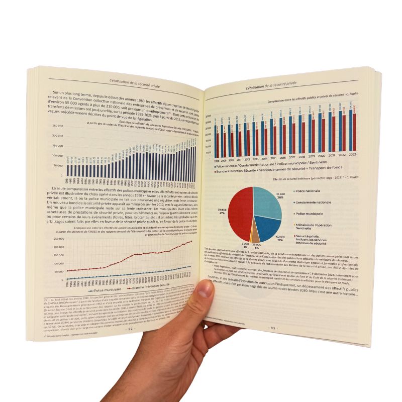livre Etatisation sécurité privée Auteur Cédric Paulin Préface Alain Bauer Editions Icone Graphic